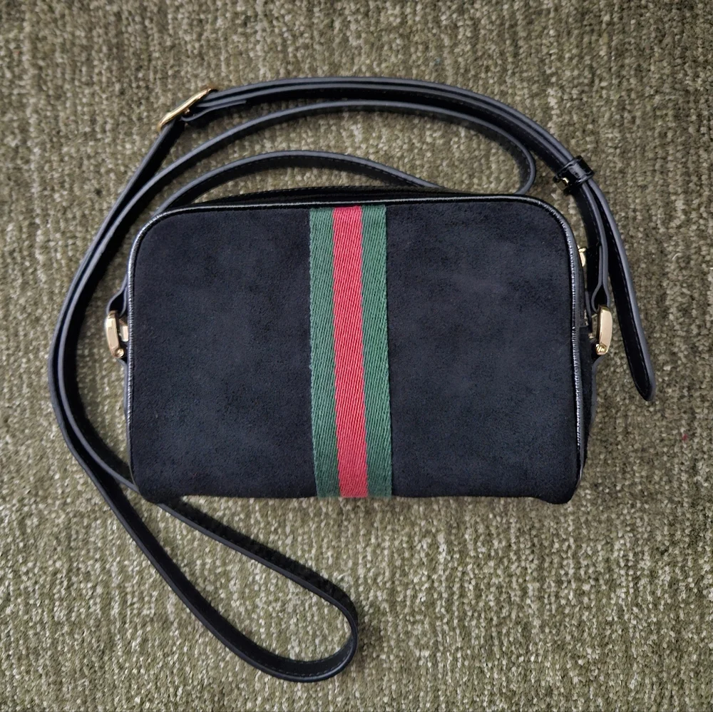 Gucci Ophidia Mini Suede Crossbody - Picture 4 of 5